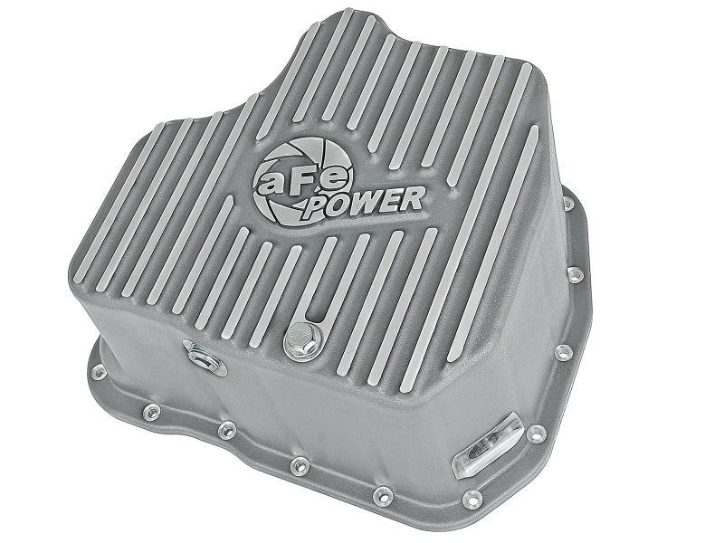 aFe Street Series Deep Engine Oil Pan 01-10 GM Duramax V8-6.6L (td)