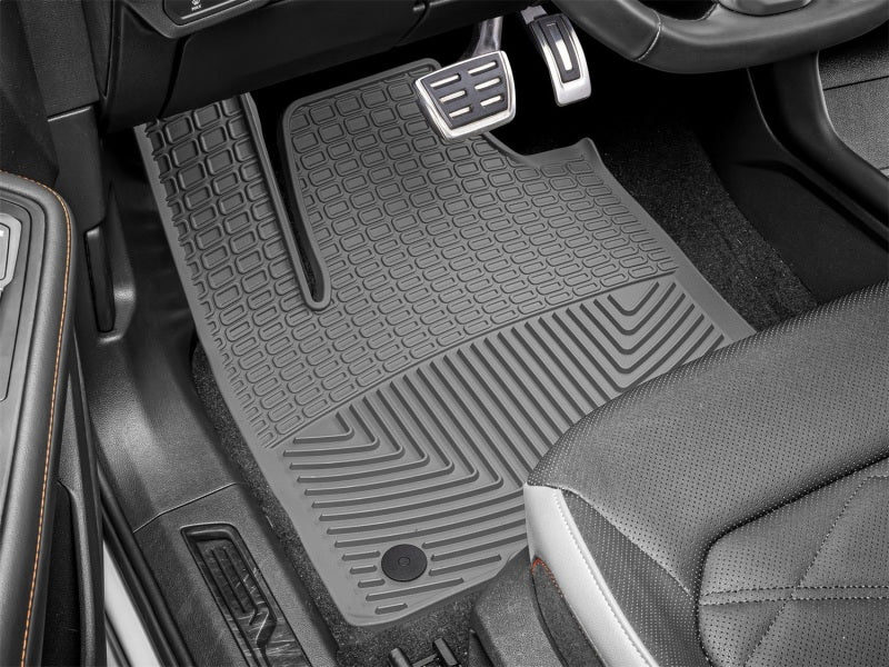 WeatherTech 18-24 Volkswagen Atlas (Incl. 20-24 Cross Sport) Front Rubber Mats - Grey