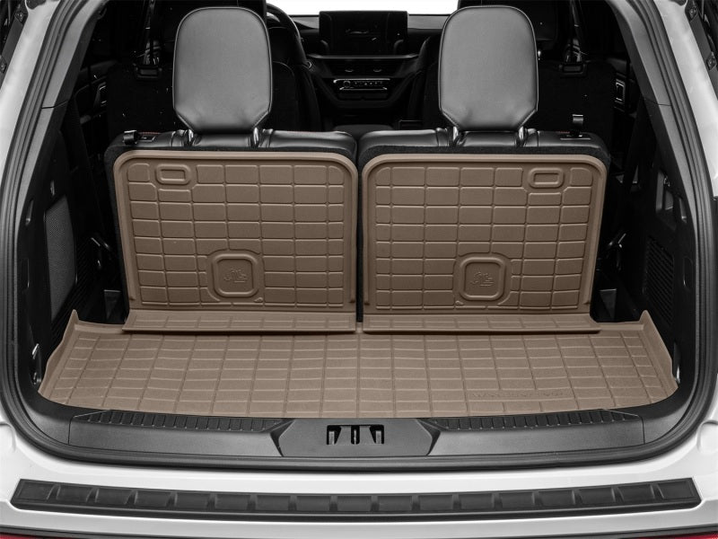 WeatherTech 20-23 Ford Explorer Incl. ST/Hybrid SeatBack Cargo Liners HP - Tan