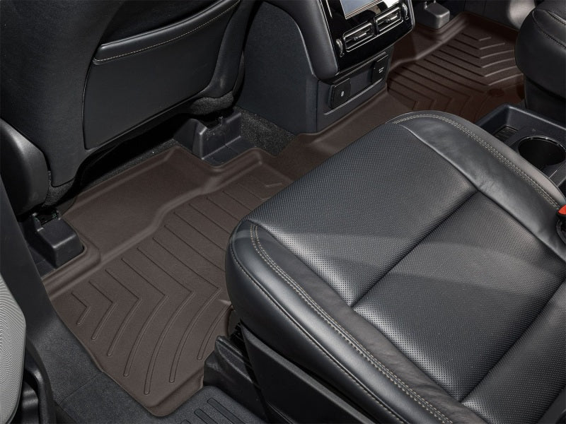WeatherTech 20-26 Lincoln Aviator Rear FloorLiner HP - Cocoa