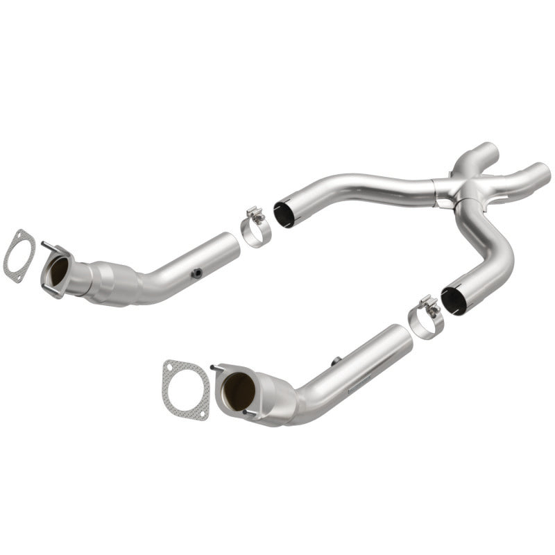 MagnaFlow Direct Fit Catalytic Converter 2011 Mustang 5.0L w/met O/R