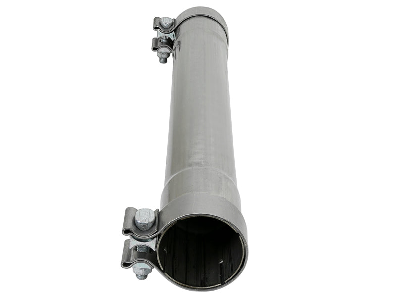 aFe MACH Force-Xp 409 SS Muffler Pipe 2.5in. Inlet/Outlet / 14in. Body / 20in. Length