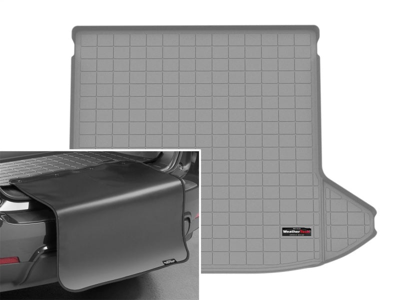 WeatherTech 2022+ Hyundai Tucson Hybrid Cargo Liner w/ Bumper Protector - Grey