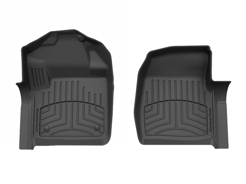 WeatherTech 17-19 Ford F250/F350/F450/F550 Reg. Cab Front FloorLiner HP - Black