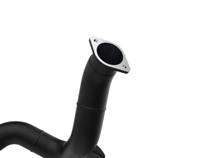 aFe 19-22 Hyundai Veloster N BladeRunner 2-1/4in to 2-1/2in Aluminum Hot Charge Pipe - Black