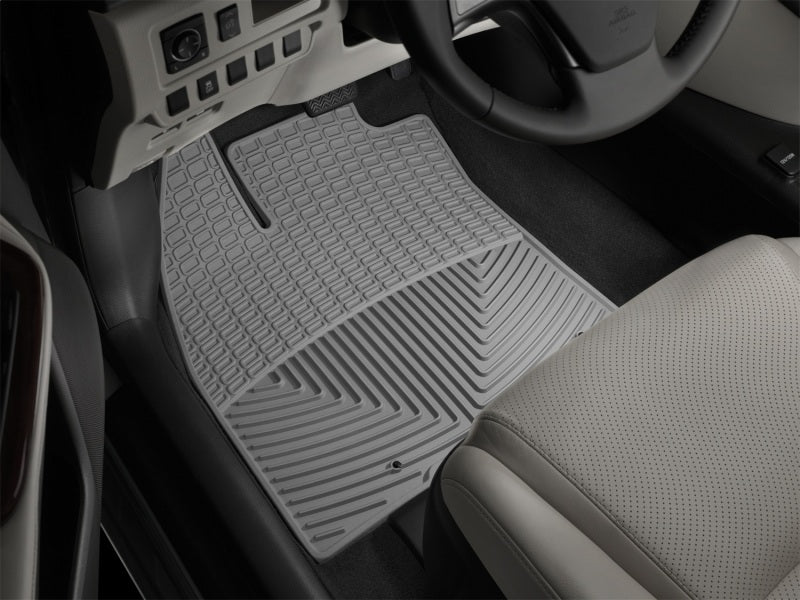 WeatherTech 10+ Lexus HS Front Rubber Mats - Grey