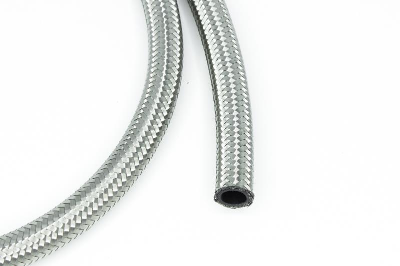 DeatschWerks 8AN SS Double Braided CPE Hose 20 Feet