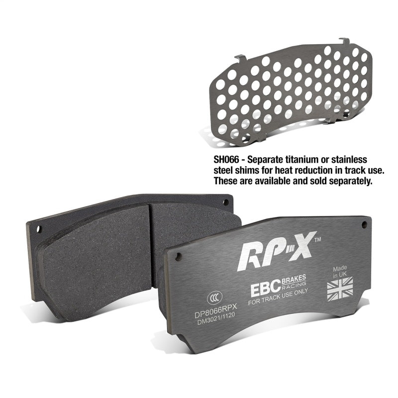 EBC Racing Alcon Mono4 Caliper RP-X Race Pads