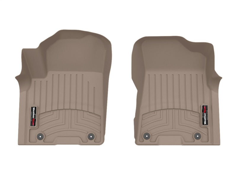 WeatherTech 2019+ Infiniti QX80 Front FloorLiner - Tan