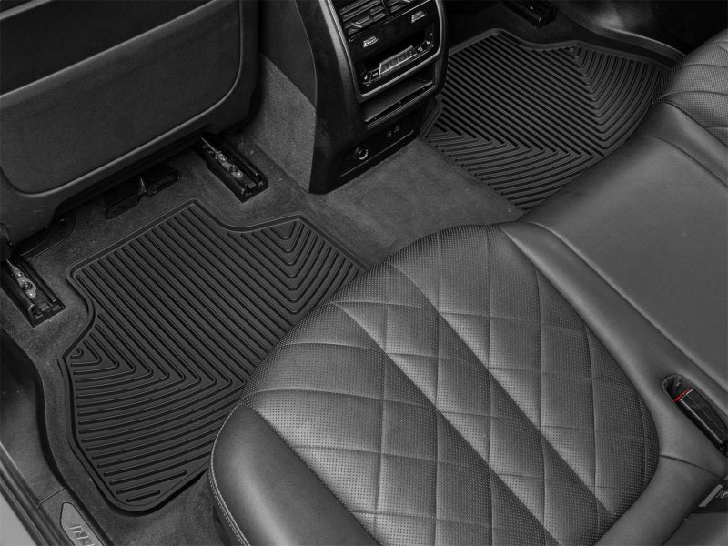 WeatherTech 23-24 BMW X7 M60i / 21-24 BMW Alpina XB7 Rear All-Weather Floor Mats - Black
