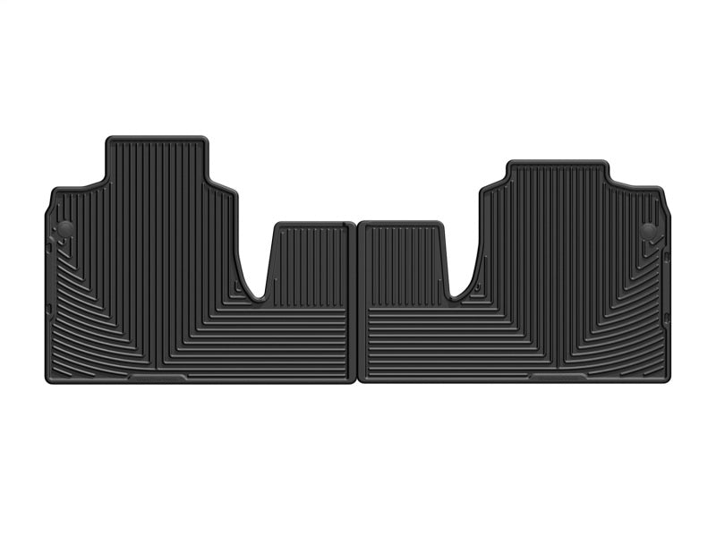 WeatherTech 2006-2008 Dodge Ram Truck 2500/3500 Rear Rubber Mats - Black