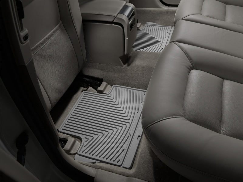 WeatherTech 07+ Volvo S80 Rear Rubber Mats - Grey