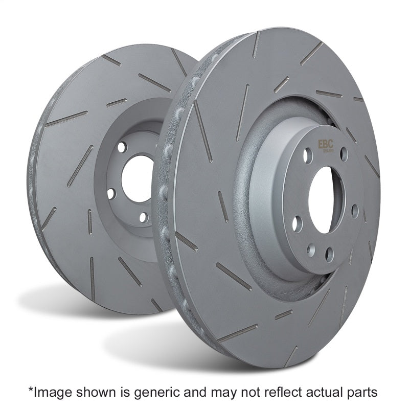 EBC 12-16 Audi A4 2.0 Turbo USR Slotted Front Rotors