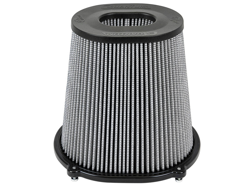 aFe Quantum Pro DRY S Air Filter Inverted Top - 5in Flange x 9in Height - Dry PDS