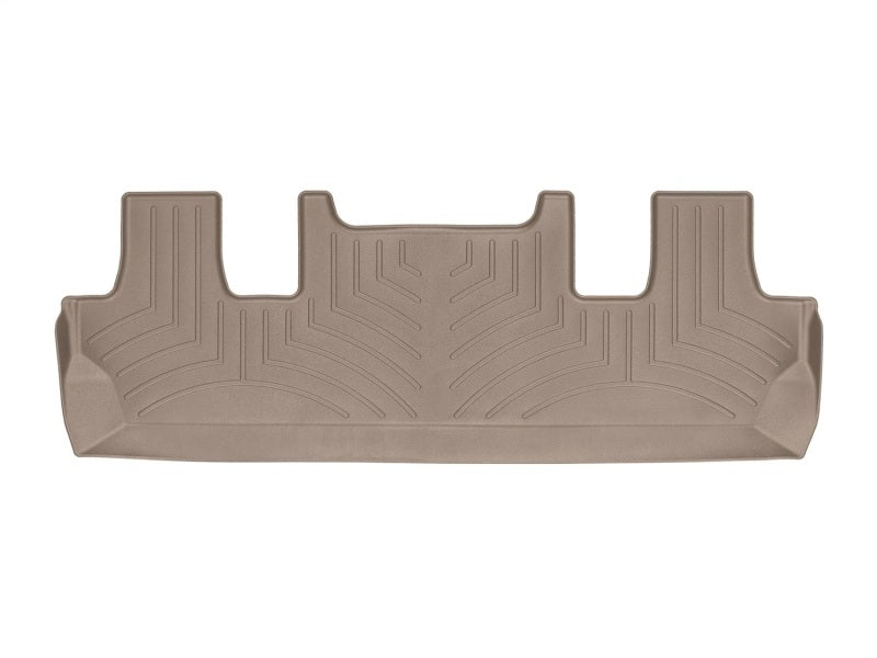WeatherTech 2018+ Lincoln Navigator Rear FloorLiner - Tan (Fits w/2nd Row Bucket Seats 2nd Row Cons)