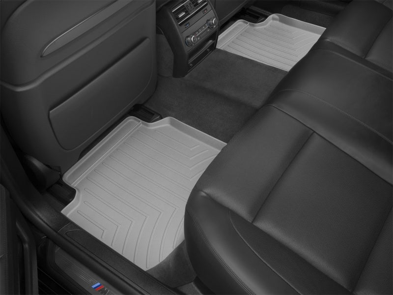 WeatherTech 13+ BMW 7-Series Rear FloorLiner - Grey