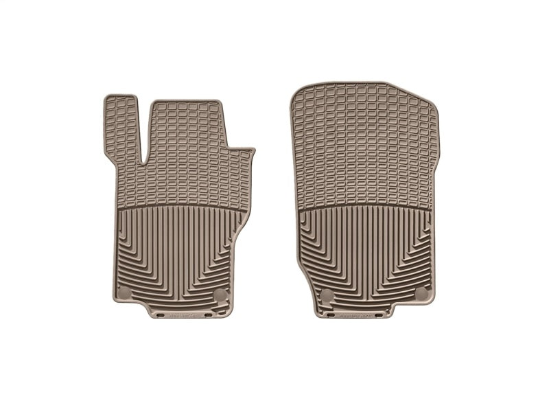 WeatherTech 06-11 Mercedes-Benz ML-Class (W164) Front Rubber Mats - Tan