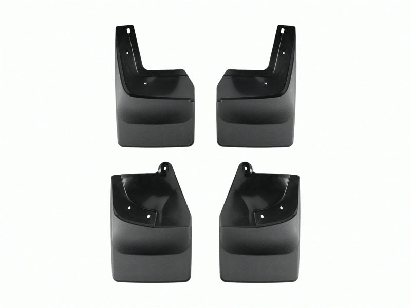 WeatherTech 2022 Chevrolet Silverado 1500 ZR2 No Drill Mudflaps - Black