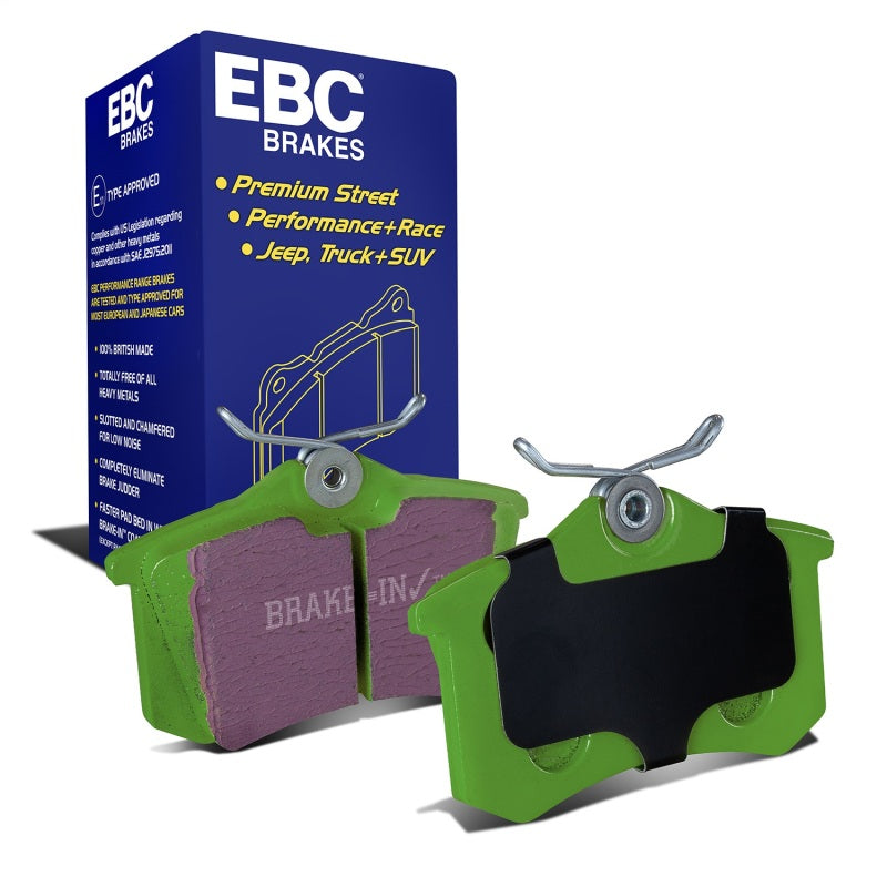EBC 10-13 Audi A3 2.0 TD Greenstuff Rear Brake Pads
