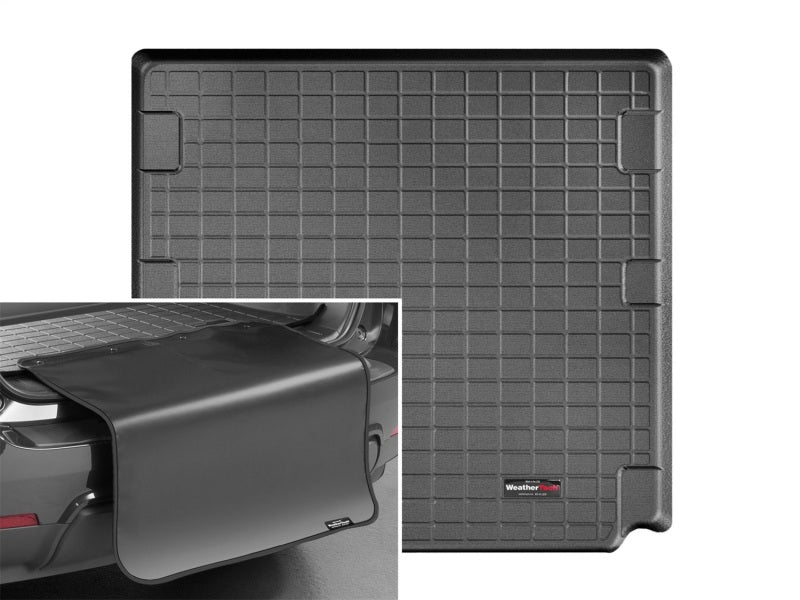 WeatherTech 07-13 BMW X5 Cargo Liner w/ Bumper Protector - Black