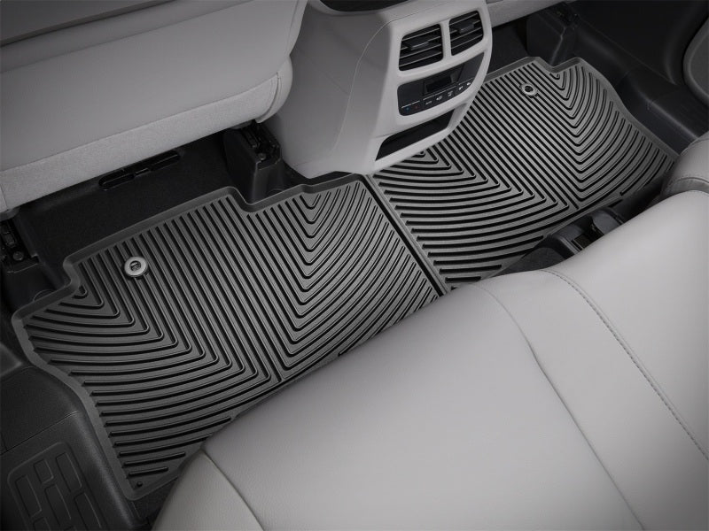 WeatherTech 2016+ Honda Pilot Rear Rubber Mats - Black