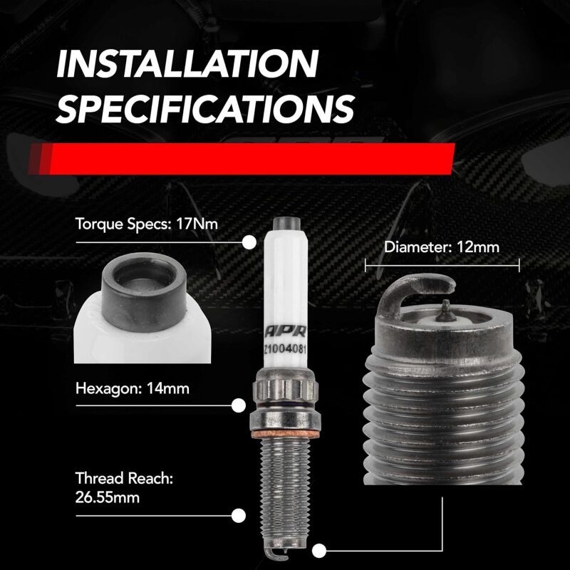 APR EA825/EA839/9A2 Iridium Pro Spark Plug - Heat Range 10 - 12mm x 26.5mm x 14mm - SINGLE