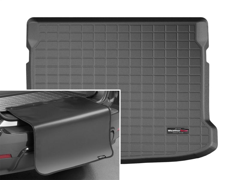 WeatherTech 2019+ Mazda Mazda3 Cargo With Bumper Protector - Black