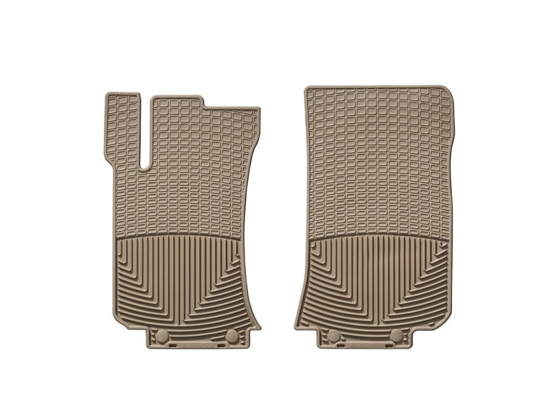 WeatherTech 06+ Mercedes-Benz R-Class (V251) Front Rubber Mats - Tan