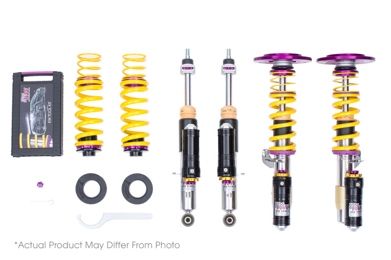 KW 12-16 Cayman 981 GT4 Clubsport Coilover Kit V4