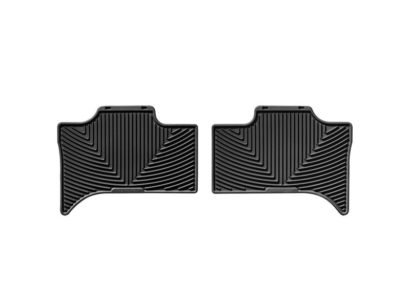 WeatherTech 99-06 BMW X5 Rear Rubber Mats - Black