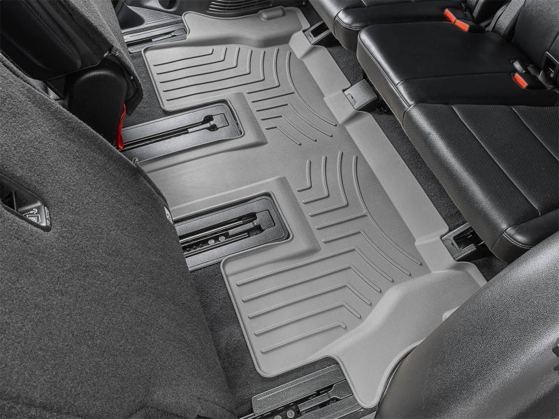 WeatherTech 2020+ Kia Telluride Rear FloorLiner HP - Grey