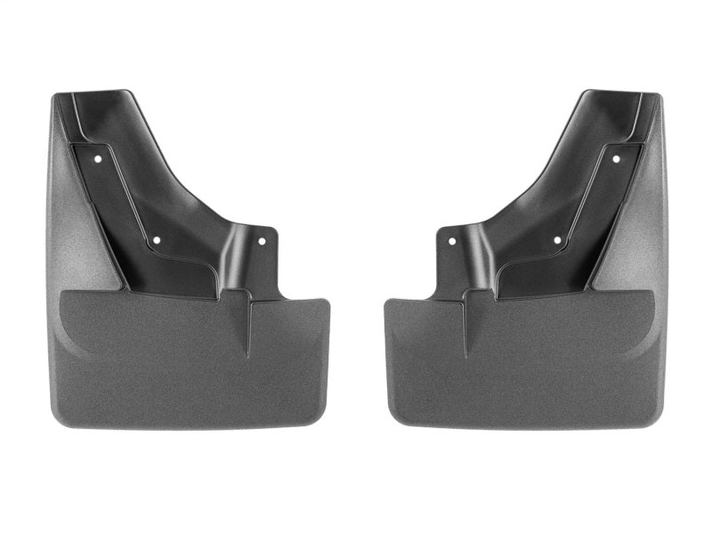 WeatherTech 21-24 Cadillac Escalade (Incl. ESV) w/Stationary Assist Steps No Drill MudFlaps - Black