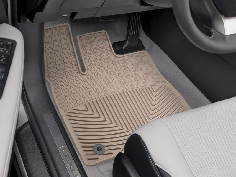 WeatherTech 2016+ Lexus RX (350/350 F-Sport/450h/450h F-Sport) Front Rubber Mats - Tan