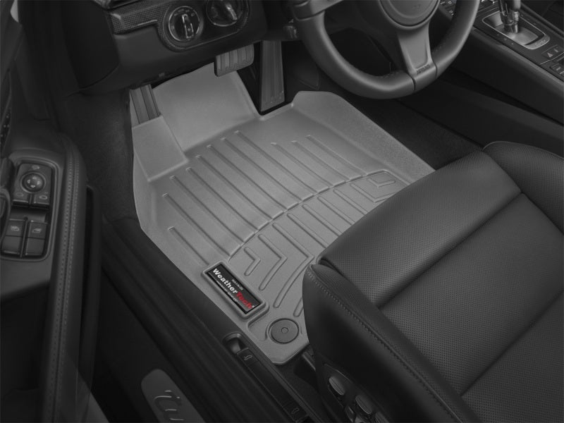 WeatherTech 13-15 Porsche Boxster Front FloorLiner - Grey