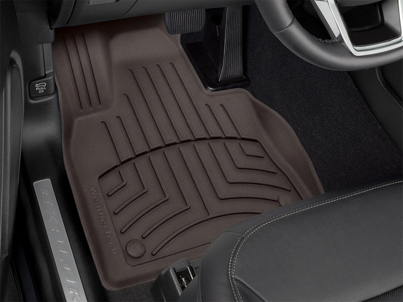 WeatherTech 2020+ Ford Explorere Front FloorLiner HP - Cocoa
