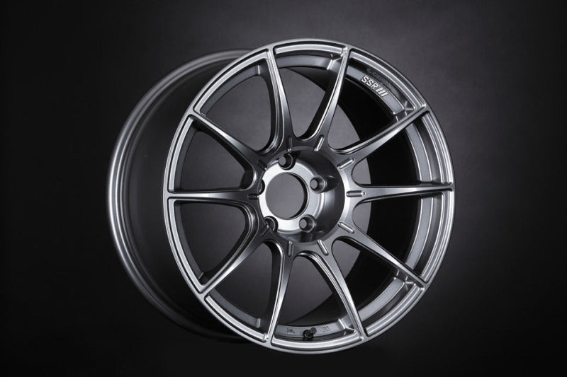 SSR GTX01 17x9 5x100 38mm Offset Dark Silver Wheel