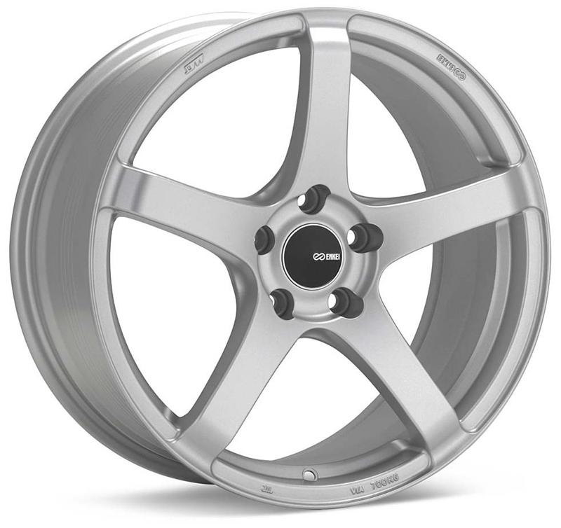 Enkei Kojin 17x8 45mm Offset 5x100 Bolt Pattern 72.6mm Bore Dia Matte Black Wheel