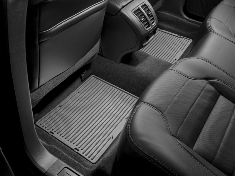 WeatherTech 10+ Ford Taurus Rear Rubber Mats - Grey