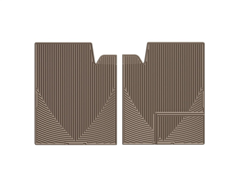 WeatherTech 09+ Ford F-150 Rear Rubber Mats - Tan