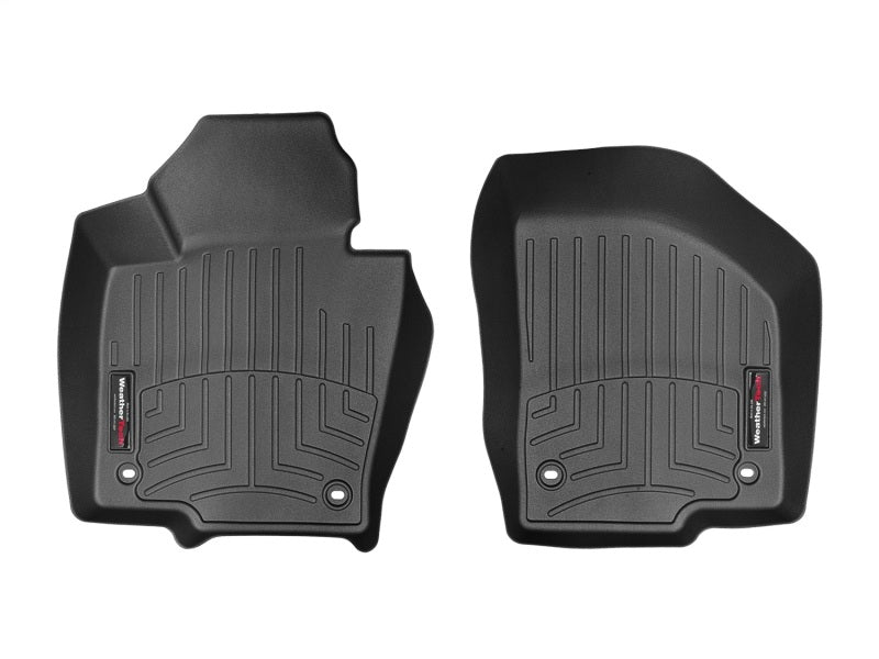WeatherTech 2007 Volkswagen Passat Front FloorLiner - Black (Oval Twist Retention; Auto Trans Only)