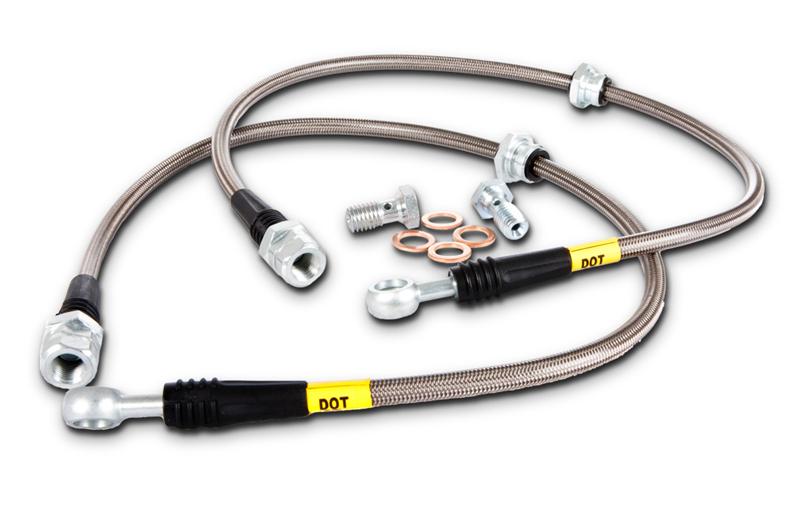 StopTech 03-07 Infiniti FX35/45 Rear Stainless Steel Brake Lines