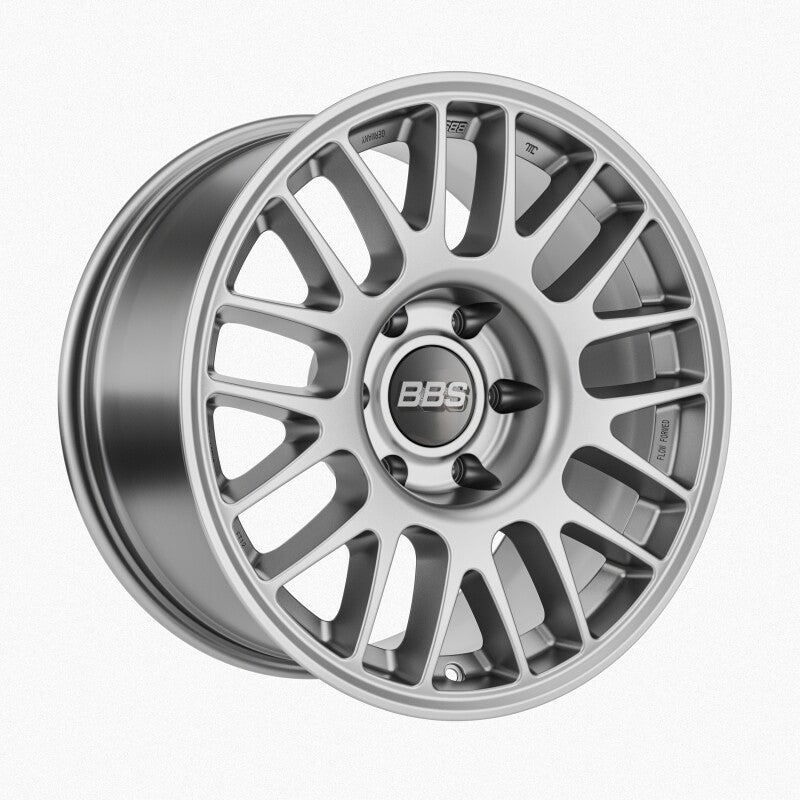 BBS TS-M 20x9in - 5x120 - 72.56 CB - ET30 - Satin Silver Wheel