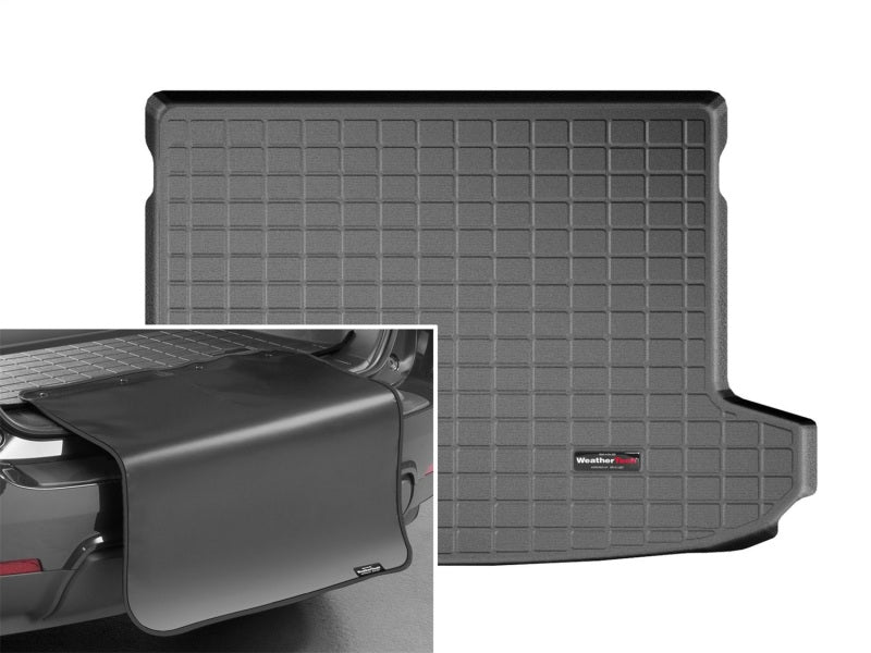 WeatherTech 2016+ Hyundai Tucson (No Hydrogen Models) Cargo Liner w/Bumper Protector - Black
