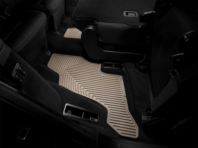WeatherTech 07-12 Mercedes-Benz GL-Class (X164) Rear Rubber Mats - Tan