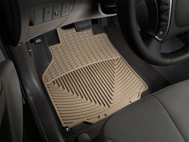 WeatherTech 89-92 Porsche 911 (964) Front Rubber Mats - Tan