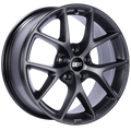 BBS SR 18x8 5x112 ET45 Satin Grey Wheel -82mm PFS/Clip Required