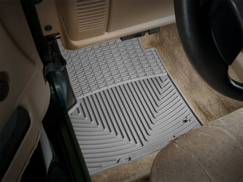 WeatherTech 97-06 Jeep Wrangler Front Rubber Mats - Grey