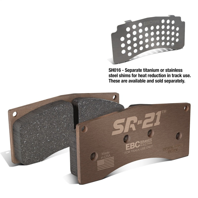 EBC Racing Alcon B-Type SR-21 Sintered Race Brake Pads