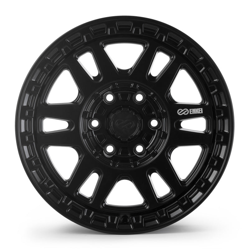 Enkei Trail-Tracker 17x8.5 / 6x135 BP / ET12 / 87.1mm Bore - Matte Black Wheel