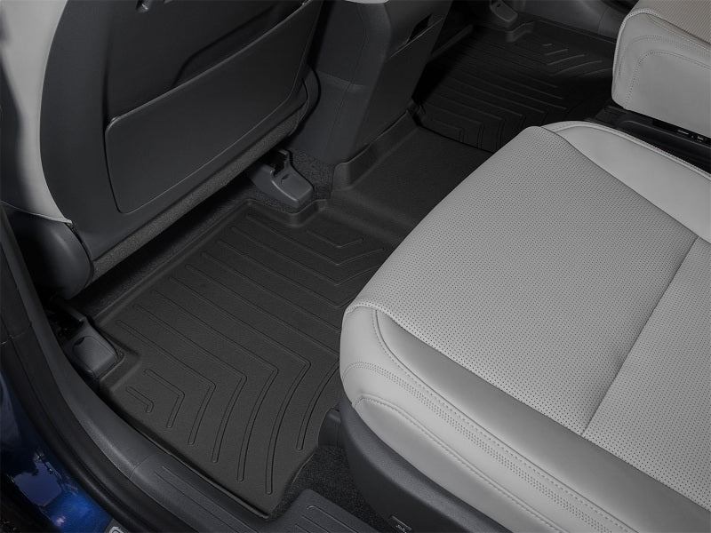 WeatherTech 24-25 Hyundai Santa Fe Rear FloorLiner HP - Black